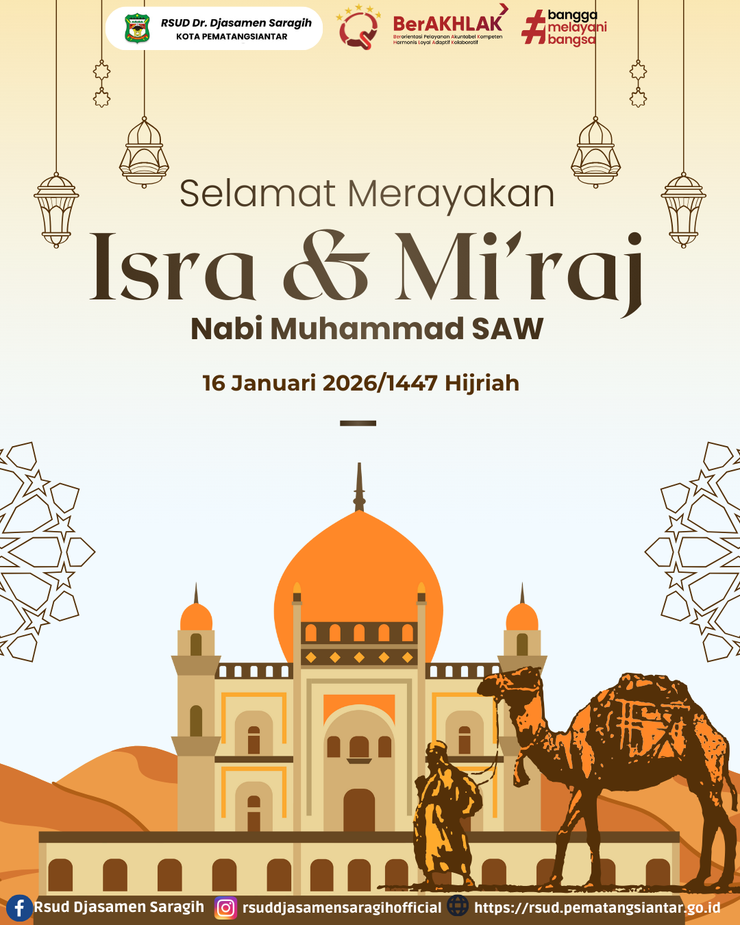 Selamat Memperingati Isra Mi’raj Nabi Muhammad