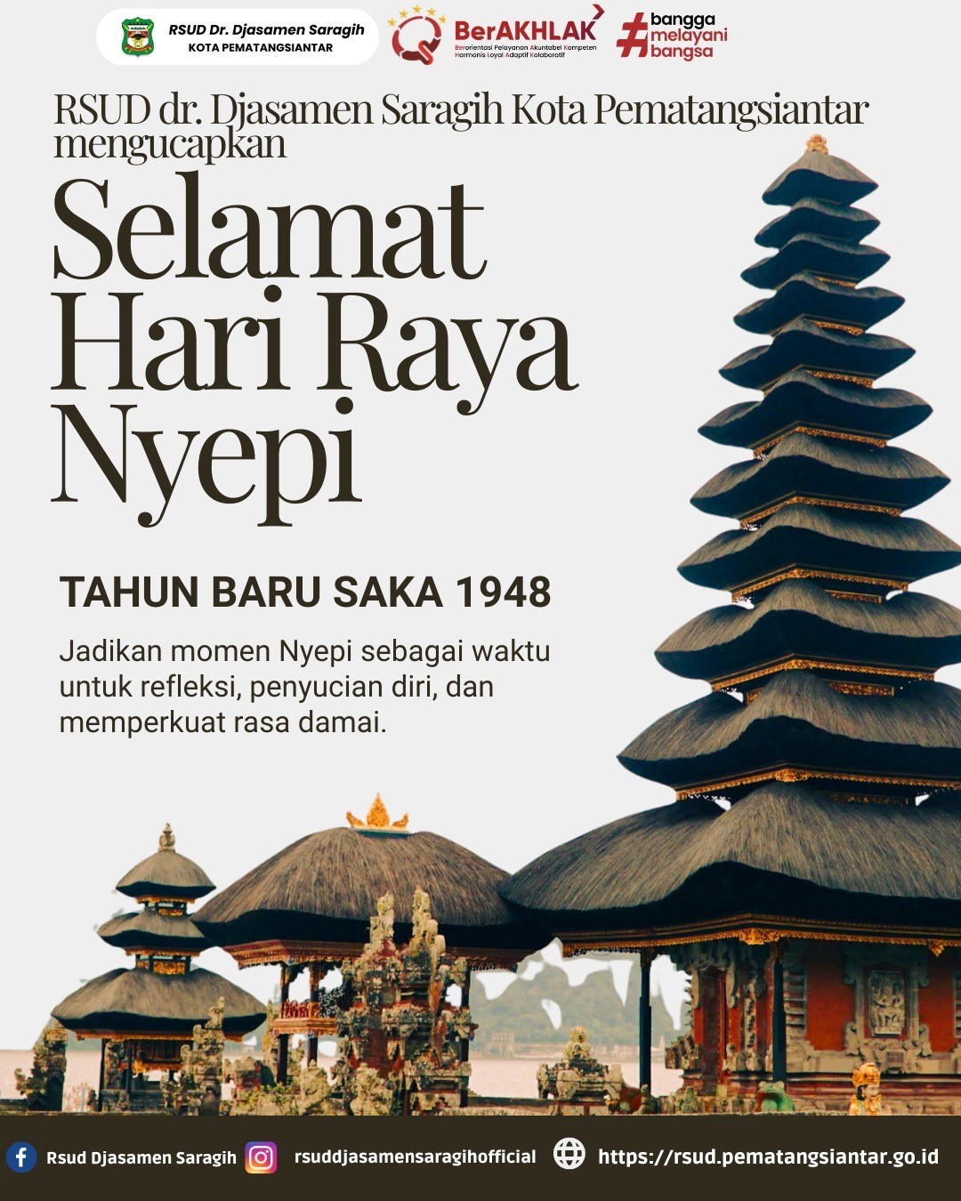 Selamat Hari Raya Nyepi Tahun Baru Saka 1948